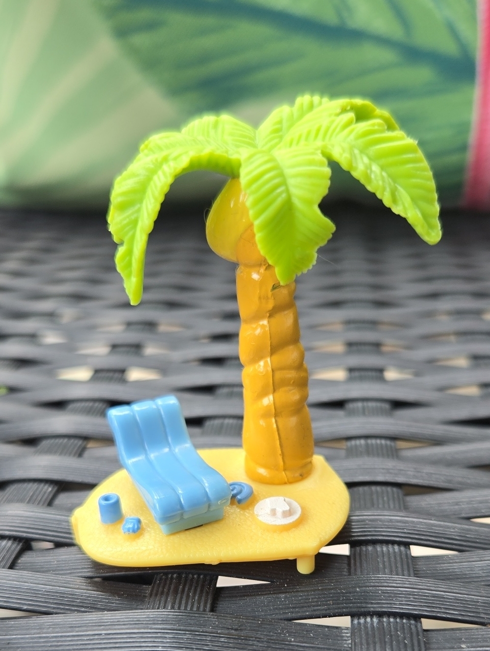 ​🌴 VTG Polly Pocket Dolphin Island Replacement Piece Tropical Lounger Set ☀️ 96
